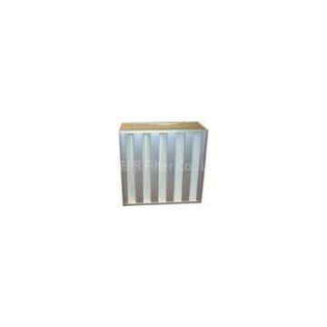 H14 metal frame mini pleat hepa filter with High technological scientific for replacement hepa filte