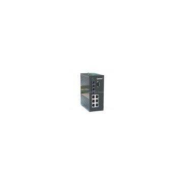 Industrial Fiber Ethernet Switches DIN-Rail type