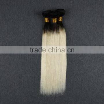 Factory Wholesale Price Two Tone Ombre Colored Hair Weave Bundles photo-4