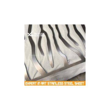 Home Decor Color Stainless Steel Restaurant Folding Screen Room Divider photo-2