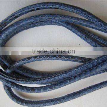 Dark Blue Leather Cord Rope String For Jewelry Making