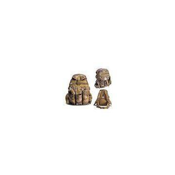 Mountaineering Waterproof Camping Day Pack / Camouflage Travel Day Pack