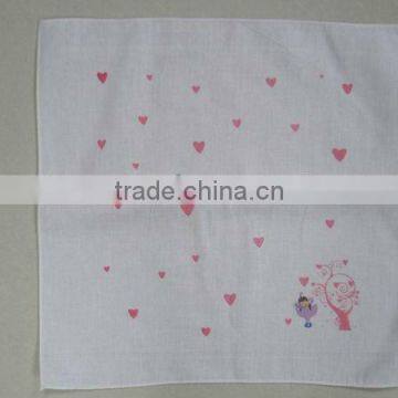 gauze printed kids' handkerchief