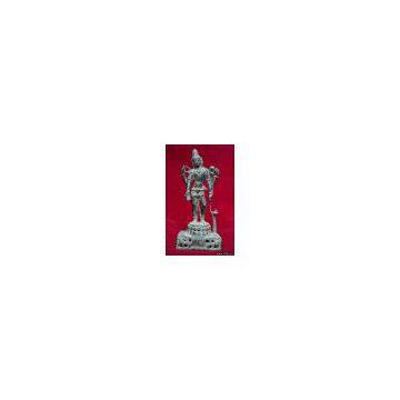 19C Old Antique Lokeshwor Statue Tibetan Nepal