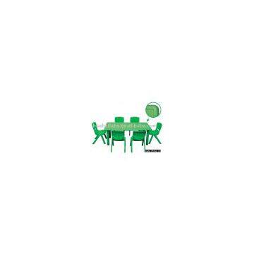 plastic table and chair, school furniture, school furniture, table, chair