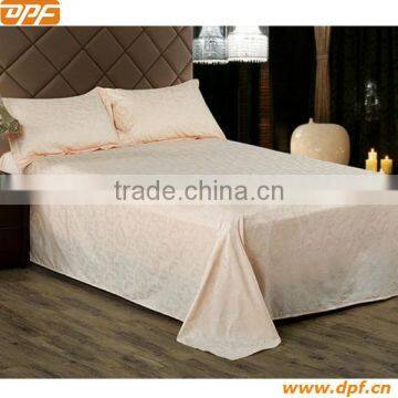 100% cotton white hote bed sheet