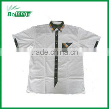 100% cotton latest shirt designs for men