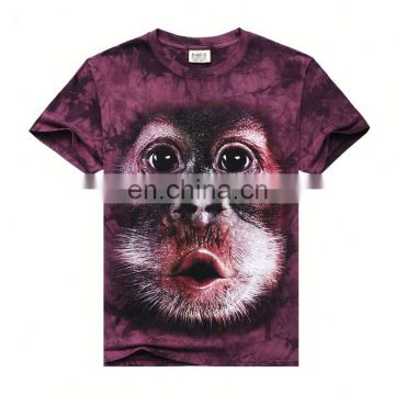 Top selling unique design polyester tshirts plain with many colors