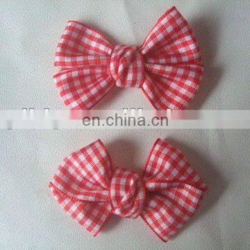 satin ribbon hair bow