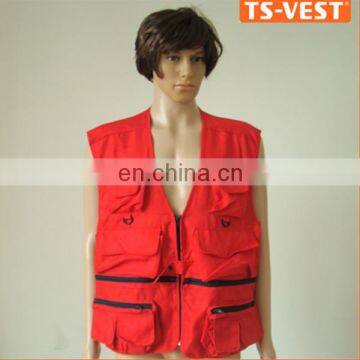 Hunting EL Safety Red Safety Jacket