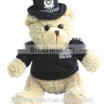 Stuffed Bear Importers Police Bear Plush Teddy Toys in Uniform photo-3