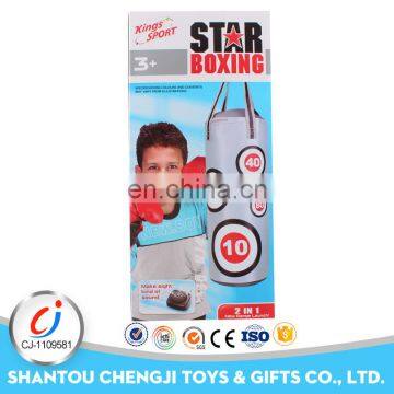 Hot sales sport toys 2 in 1 punching bag boxing with music