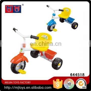 Children tricycle with trunk