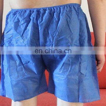 high quality men disposable PP PE hotel Briefs boxer underwear