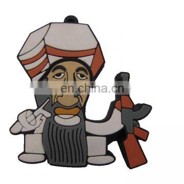 Cool Man Shape Promotional Pvc Usb Fkash 64gb Drives for Sale photo-6