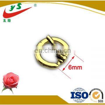 Fashion zinc alloy initial buckle small screws for belt buckle