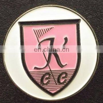 Customized soft enamel color ball marker