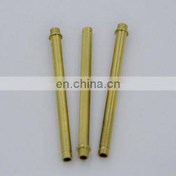 Brass gold plated computer pin connector