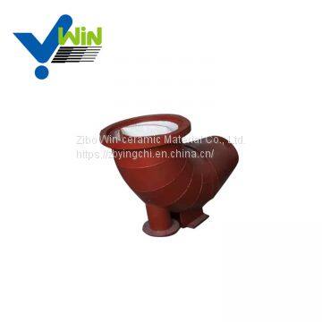 Heating resistance ceramic lined pipe steel pipe