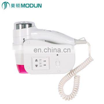 wall mounted bathroom hotel professional ac motor brush hair dryer