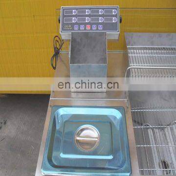 Commercial use fried chicken deep fryer machine/chicken wings fryer machine