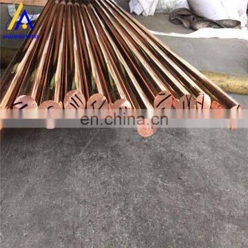 Customized Design 2.1293 Copper Square/round Earthing Bar/gounding Rod photo-6