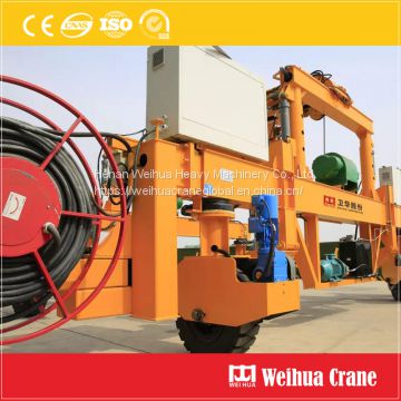 Rubber Tire Railway Laying Crane