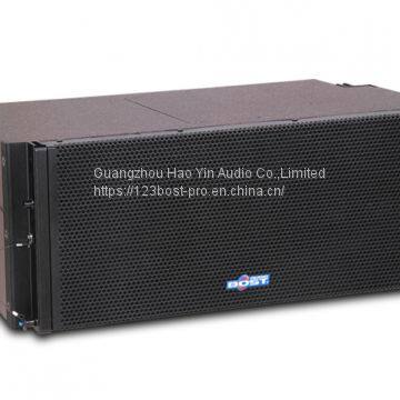 double 10 inch line array speaker system LA210A