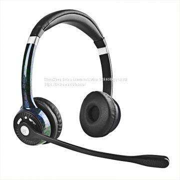 China Beien BT202 bluetooth telephone call center headset noise-cancelling headset customer service