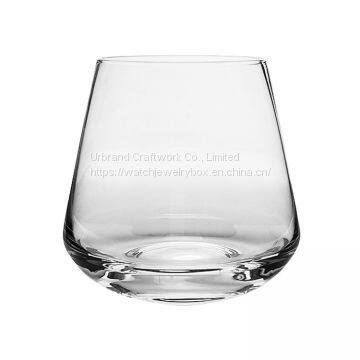 Custom logo high-quality lead-free red wine glass, clear restaurant red wine glasses, shot whiskey wine glass