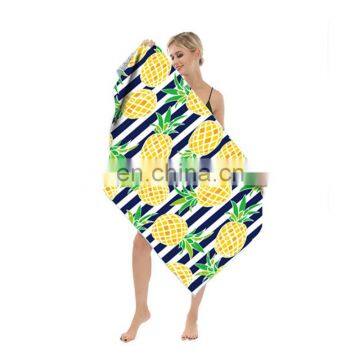 Printed Logo Square Beach Towel Sand Free For Summer Swimming photo-6
