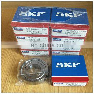 German high quality SKF bearing deep groove ball bearing 6203-2Z size17*40*12