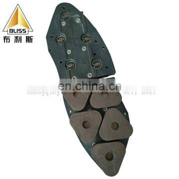 High Speed Train Brake Pad Brake System Parts Rail Transportation Accessories