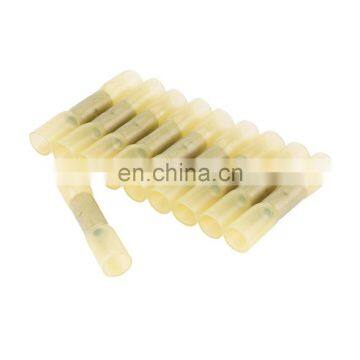 Hampool Good Reputation Yellow 12-10AWG HDPE Electrical Crimp Automotive Shrinkable Waterproof Butt Connectors photo-2
