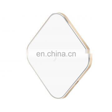 Square Ultra Slim Design Wireless Charging Temperature Protection Fast Charging LED Light QI Wireless Charger photo-2