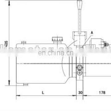 Hydraulic Power Pack Unit for Manual Electric Stack 12V 1.6KW 24V 2.2 KW Wholesale photo-2