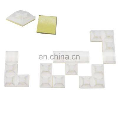 Self -Adhesive Base Cable Ties BASE Tie Wire Cable Ties photo-2