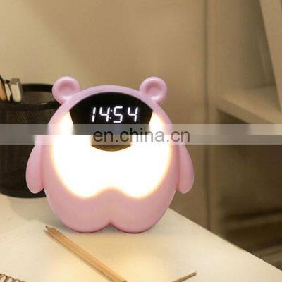 Hot Sale Portable Speaker Cute Smart Digital Alarm LED Clock for Decoration photo-2
