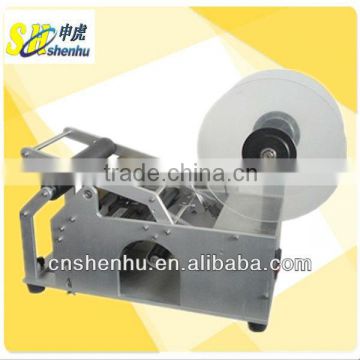 semi-automatic round bottle labeling machine