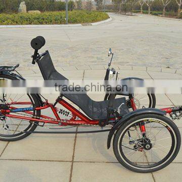 Seat Adjustable 3 Wheels Recumbent Trike For Sale