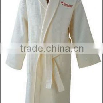 Waffle Cotton Bath Robe