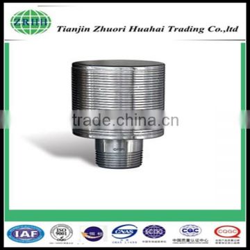 Type metal screen wedge filter , diatomite filter tube