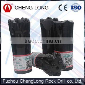 34mm rock drill taper button coal mine sds max drill bit