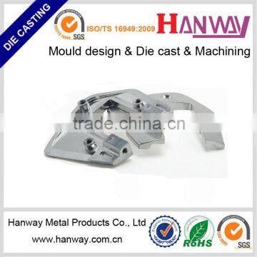 China Foshan die casting manufacturer OEM service Chrome metal 5-star die casting swivel chair base