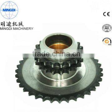 zinc plating roller chain sprockets with high quality