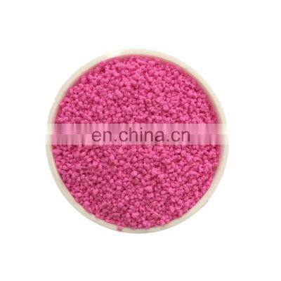 pink speckle detergent particles raw material colorful speckle for washing powder