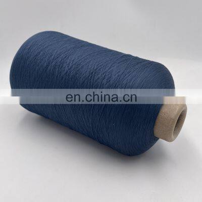 Factory Supply Attractive Price Dark Blue Polyester Textured Yarn Filamemt Dty Yarn Dty Interlining photo-2