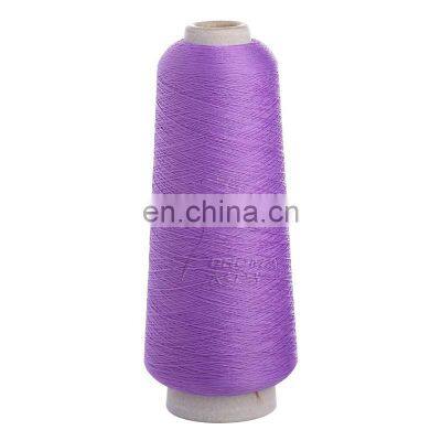 wholesale Polyester bright embroidery thread 75d36f2 for lace