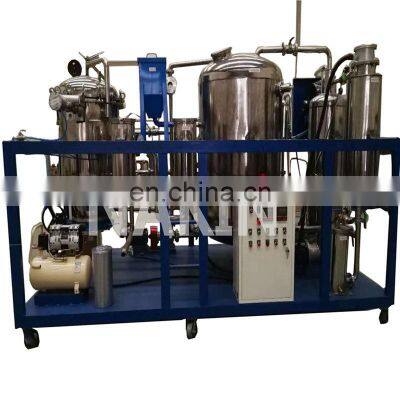 Healthy Cooking Oil Refinery Equipment Purifier For Refining Vegetable Crude Oil To Refined Oil