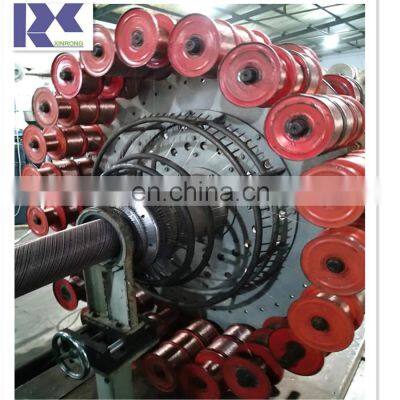 50mm pvc braided pipe machine fiber reinforced hose extrusion machinery